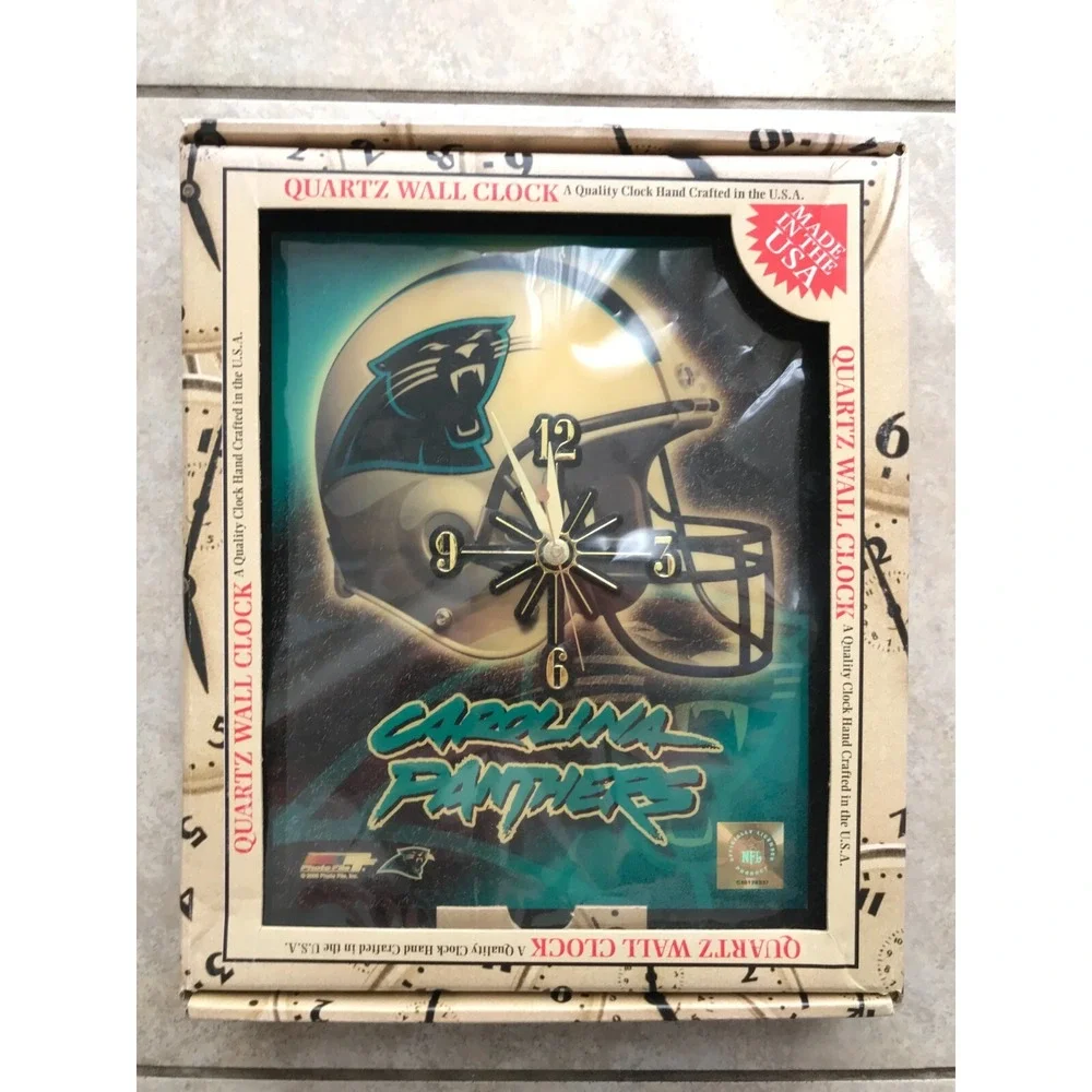 VTG Carolina Panthers NFL Licensed Wall Clock 10